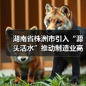 湖南省株洲市引入“源头活水”推动制造业高质量发展（图1）