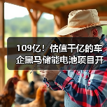 109亿!估值千亿的车企黑马储能电池项目开工(图1) 109亿!估值千亿的车企黑马储能电池项目开工(图1)