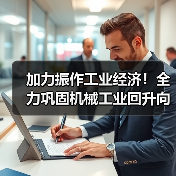 加力振作工业经济!全力巩固机械工业回升向好态势(图1) 加力振作工业经济!全力巩固机械工业回升向好态势(图1)