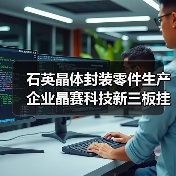 石英晶体封装零件生产企业晶赛科技新三板挂牌上市（图2）