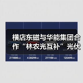 横店东磁与华能集团合作“林农光互补”光伏发电项目首批光伏组件顺利并网发电(图3) 横店东磁与华能集团合作“林农光互补”光伏发电项目首批光伏组件顺利并网发电(图3)