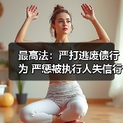 最高法:严打逃废债行为 严惩被执行人失信行为(图3) 最高法:严打逃废债行为 严惩被执行人失信行为(图3)