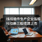 线缆组件生产企业泓禧科技新三板挂牌上市（图1）