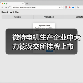 微特电机生产企业中大力德深交所挂牌上市(图2) 微特电机生产企业中大力德深交所挂牌上市(图2)