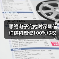 顺络电子完成对深圳信柏结构陶瓷100%股权收购,大举进军陶瓷材料市场(图4) 顺络电子完成对深圳信柏结构陶瓷100%股权收购,大举进军陶瓷材料市场(图4)