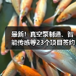 最新!真空泵制造、智能传感等23个项目签约落户(图3) 最新!真空泵制造、智能传感等23个项目签约落户(图3)