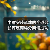 中建安装承建的全球最长丙烷丙烯分离塔成功吊装(图3) 中建安装承建的全球最长丙烷丙烯分离塔成功吊装(图3)