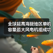 全球超高海拔地区单机容量最大风电机组成功吊装!(图1) 全球超高海拔地区单机容量最大风电机组成功吊装!(图1)