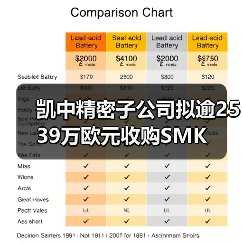 凯中精密子公司拟逾2539万欧元收购SMK(图1) 凯中精密子公司拟逾2539万欧元收购SMK(图1)