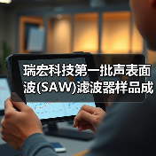瑞宏科技第一批声表面波(SAW)滤波器样品成功下线(图3) 瑞宏科技第一批声表面波(SAW)滤波器样品成功下线(图3)