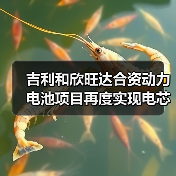 吉利和欣旺达合资动力电池项目再度实现电芯量产!(图3) 吉利和欣旺达合资动力电池项目再度实现电芯量产!(图3)