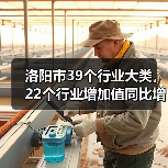 洛阳市39个行业大类,22个行业增加值同比增长(图1) 洛阳市39个行业大类,22个行业增加值同比增长(图1)
