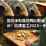 营收净利保持两位数增长！铁建重工2023一季度报告（图1）