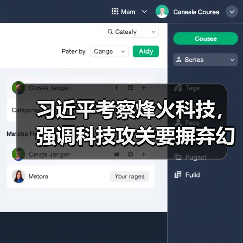 习近平考察烽火科技,强调科技攻关要摒弃幻想靠自己(图1) 习近平考察烽火科技,强调科技攻关要摒弃幻想靠自己(图1)