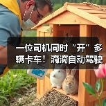 一位司机同时“开”多辆卡车!滴滴自动驾驶卡车亮相(图2) 一位司机同时“开”多辆卡车!滴滴自动驾驶卡车亮相(图2)