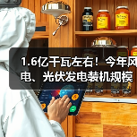 1.6亿千瓦左右!今年风电、光伏发电装机规模再提升(图1) 1.6亿千瓦左右!今年风电、光伏发电装机规模再提升(图1)