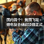 国内首个！我国飞轮+锂电复合储能项目正式投入运行（图2）