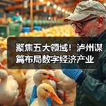 聚焦五大领域!泸州谋篇布局数字经济产业(图3) 聚焦五大领域!泸州谋篇布局数字经济产业(图3)