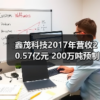 鑫茂科技2017年营收20.57亿元 200万吨预制棒项目投产(图2) 鑫茂科技2017年营收20.57亿元 200万吨预制棒项目投产(图2)