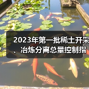 2023年第一批稀土开采、冶炼分离总量控制指标下达(图3) 2023年第一批稀土开采、冶炼分离总量控制指标下达(图3)
