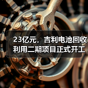 23亿元,吉利电池回收利用二期项目正式开工(图2) 23亿元,吉利电池回收利用二期项目正式开工(图2)