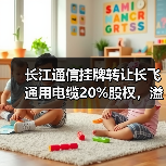 长江通信挂牌转让长飞通用电缆20%股权，溢价35%引关注（图4）