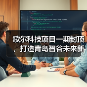 歌尔科技项目一期封顶，打造青岛智谷未来新地标（图2）