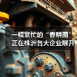 一幅繁忙的“春耕图”正在株洲各大企业展开！（图4）