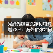 光纤光缆巨头净利润暴增78%：海外扩张如何助力业绩飙升？（图2）