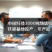 中磁科技3000吨烧结钕铁硼基地投产，年产能达8000吨（图3）