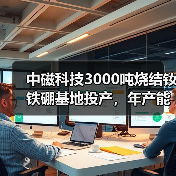中磁科技3000吨烧结钕铁硼基地投产，年产能达8000吨（图4）