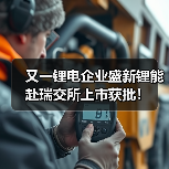 又一锂电企业盛新锂能赴瑞交所上市获批！（图3）