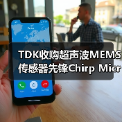 TDK收购超声波MEMS传感器先锋Chirp Microsystems(图1) TDK收购超声波MEMS传感器先锋Chirp Microsystems(图1)