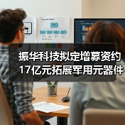 振华科技拟定增募资约17亿元拓展军用元器件（图1）