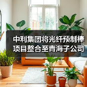 中利集团将光纤预制棒项目整合至青海子公司（图1）