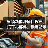 多项新能源项目投产，汽车零部件、换电站等助力产业升级（图3）