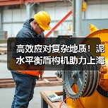 高效应对复杂地质！泥水平衡盾构机助力上海地铁建设（图2）