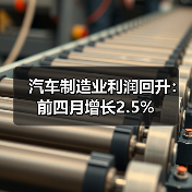 汽车制造业利润回升：前四月增长2.5%（图3）