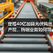 定增40亿加码光伏钨丝产能，钨钼业务如何领跑（图2）