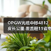 OPGW光缆中标4812皮长公里 覆盖超11省电网再添新绩（图1）