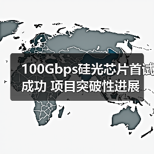 100Gbps硅光芯片首试成功 项目突破性进展（图4）