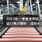 2023年一季度全市经济运行亮点解析：增长4.2%背后的数据趋势（图1）