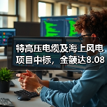 特高压电缆及海上风电项目中标，金额达8.08亿元（图3）