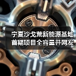 宁夏沙戈荒新能源基地首期项目全容量并网发电（图4）