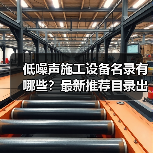 低噪声施工设备名录有哪些？最新推荐目录出炉（图3）
