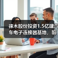 徕木股份投资1.5亿建汽车电子连接器基地，前景如何？（图4）