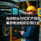 光伏巨头50亿扩产背后 高效电池如何引领行业变革（图3）