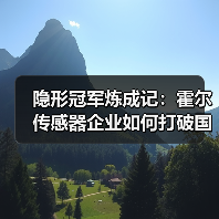 隐形冠军炼成记：霍尔传感器企业如何打破国外垄断？（图1）