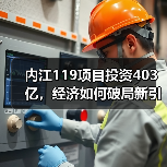 内江119项目投资403亿,经济如何破局新引擎?(图3) 内江119项目投资403亿,经济如何破局新引擎?(图3)