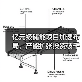 亿元级储能项目加速布局，产能扩张投资破千亿（图3）